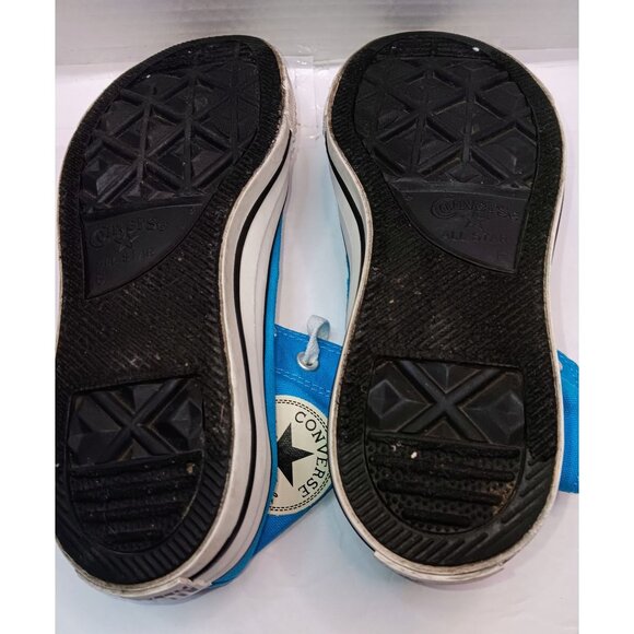 Converse Chuck Taylor All Star Blue High-Top Sneakers Unisex Size 8 Men / 6 Wome - Picture 4 of 7